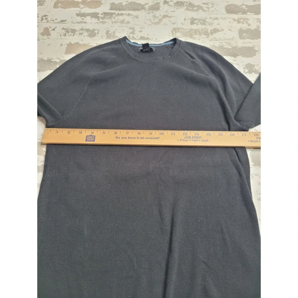 Banana Republic Men's‎ Black Sweater 100% Cotton Small Preppy
